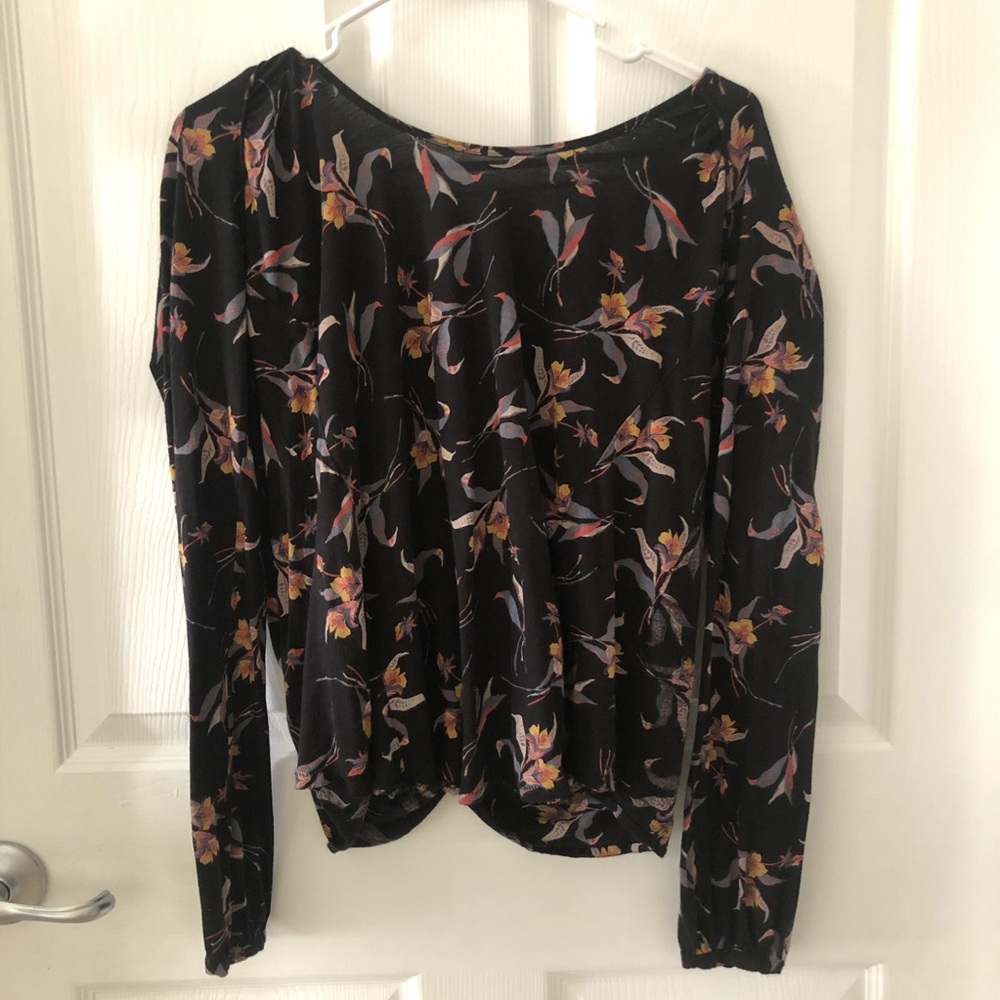 Free People Open Back Top